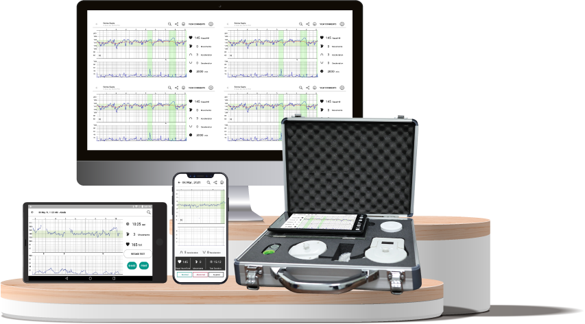 CareMother Fetomax NST/CTG Machine (Fetal Monitor) in India